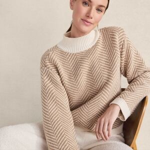 Haven Well Within Merino Cashmere Sweater Mock
